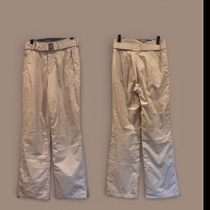 Bogner Ski Pants Shiny Tan Insulated 6 L ❄️⛷️
